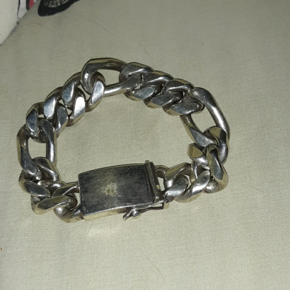 Sterling silver alternate design bracelet